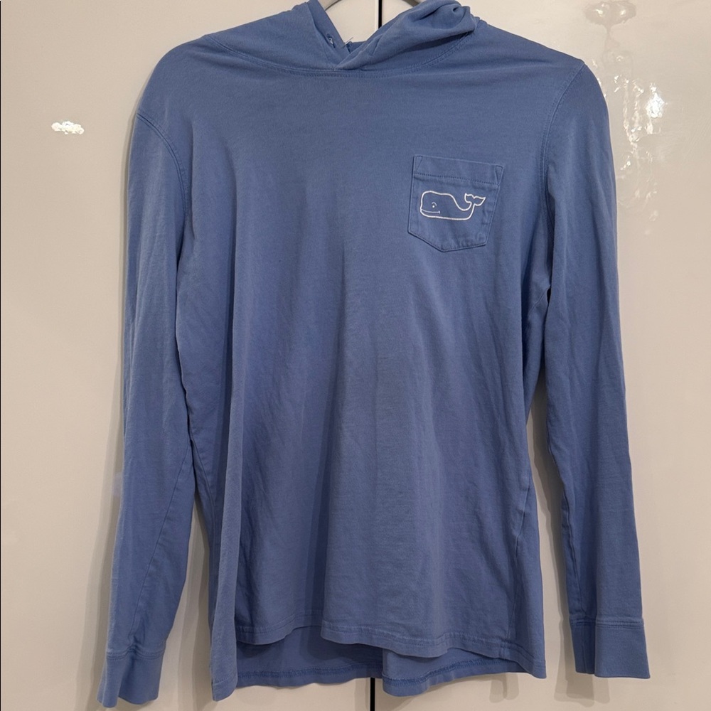 Vineyard Vines Light Blue Cotton Hoodie